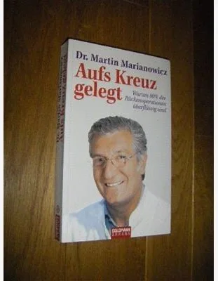 Buchcover Aufs Kreuz gelegt von Dr. Martin Marianowicz