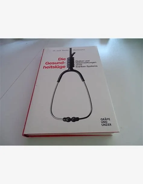Buchcover Die Gesundheitslüge von Dr. Martin Marianowicz